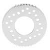 90 Tooth Cylindrical Aluminum Gear StraightTooth Deceleration Overspeed Parts 32mm