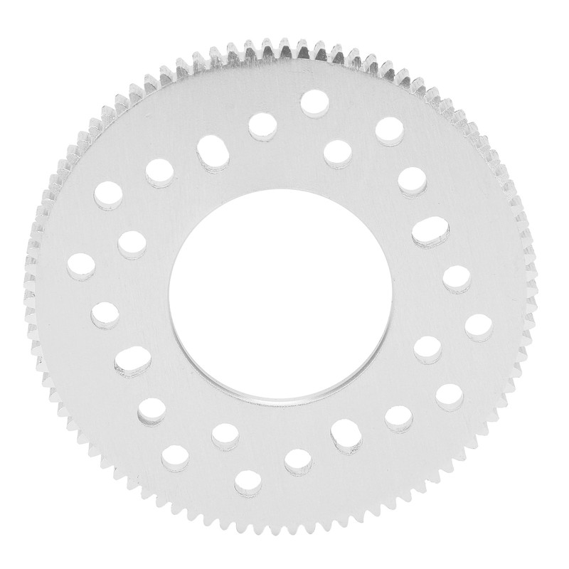 90 Tooth Cylindrical Aluminum Gear StraightTooth Deceleration Overspeed Parts 32mm