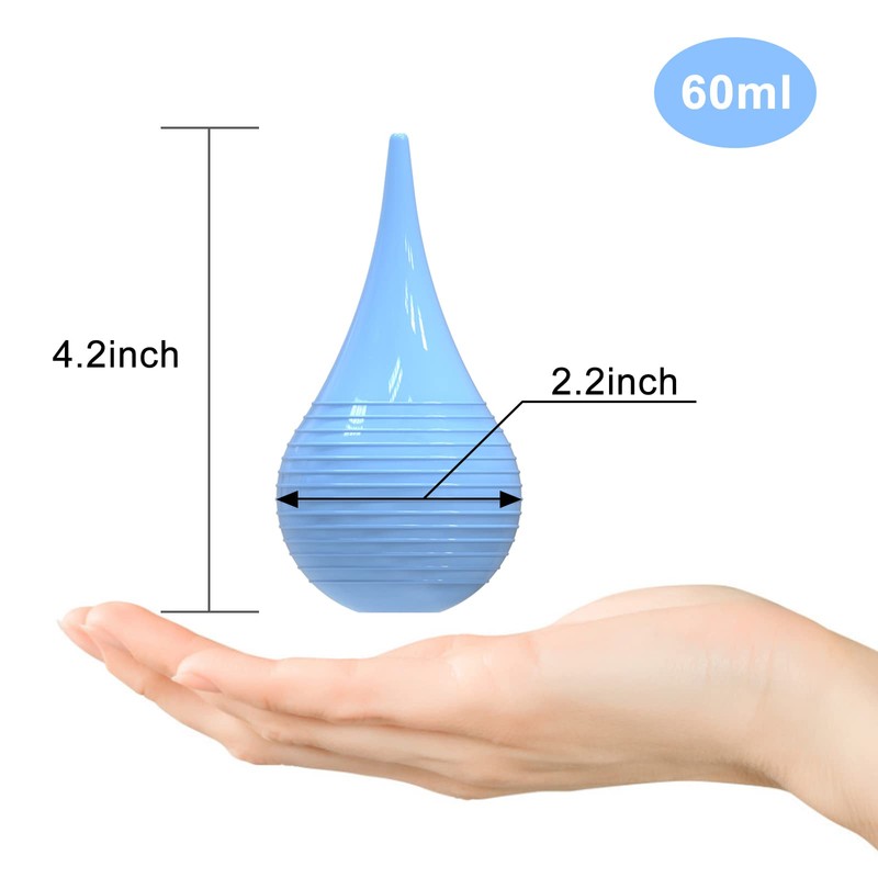 Rubber Suction Ear Syringe, BVN Hand Bulb Syringe Ear Washing