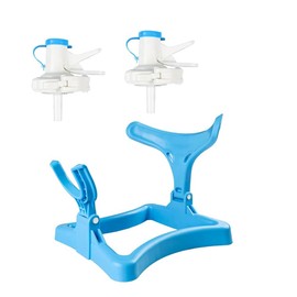 Kquepo 5 Gallon Water Jug Holder Stand for Water Dispenser Non Slip Water Dispenser Worktop with 2 Dispenser Valves