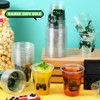 Sunnychicc 50 Pcs Video Game Plastic Cups 12 Oz Gaming