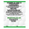 Vitamin D3 4000IU HIGH Strength 120 Tablets