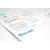 Silvine Luxpad Gluebound Revision and Study Desk Pad with 48