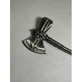 COSPLAY KINGDOM Stormbreaker Axe Keychain Thor Hammer Keychain Hammer Key Ring, Silv, One Size