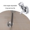 2 Pcs Shower Head Holder Adjustable Suction Cup Shower Head