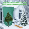 EnonGarden 2 Pack 72"x47" Winter Plant Covers Freeze Protection, 3
