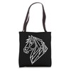 Horse Wire Frame Tote Bag