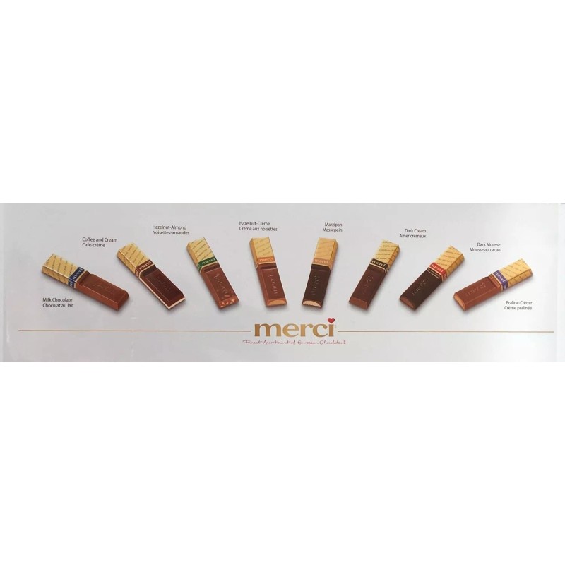 Mercer Merci Finest Assortment of European Chocolates 23.8 oz, 8