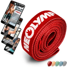 Neolymp Premium Fitness Bands for Professional Sports + Door Anchor, Fitness Strap, Therabands, Resistance Band, Terra Band for Pilates / CrossFit