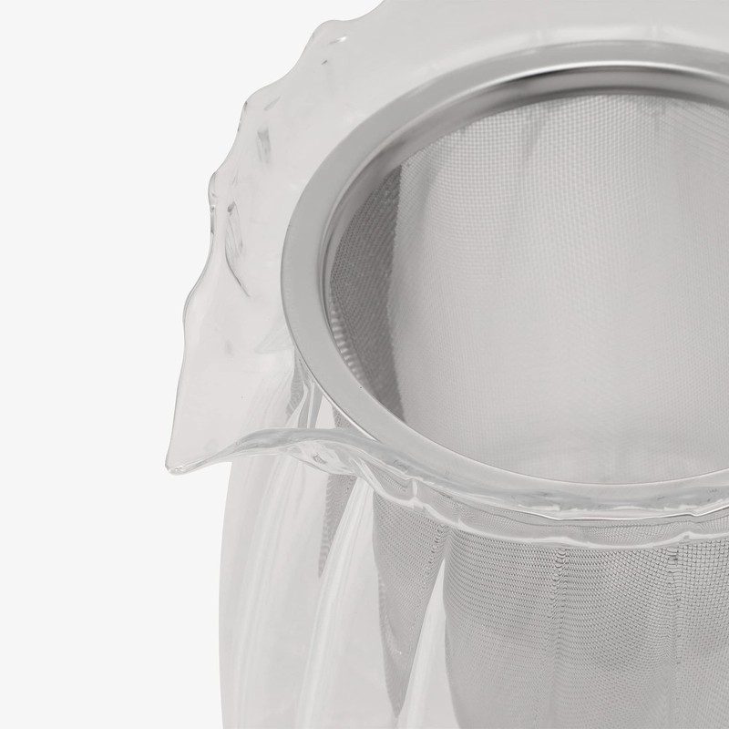 Afternoon Tea Living HD94 Ruffled Teapot, Clear