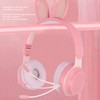 GOWENIC Auriculares Plegables para Niños Auriculares Inalámbricos con Orejas de