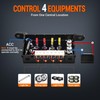MNJ MOTOR 4 Gang Wireless Switch Panel - Multifunction Remote