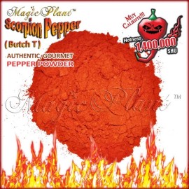 Magic Plant Farms  Trinidad Scorpion Powder 1kg / 2.2lb | Scorpion Chili Pepper - Extremely Hot!!!