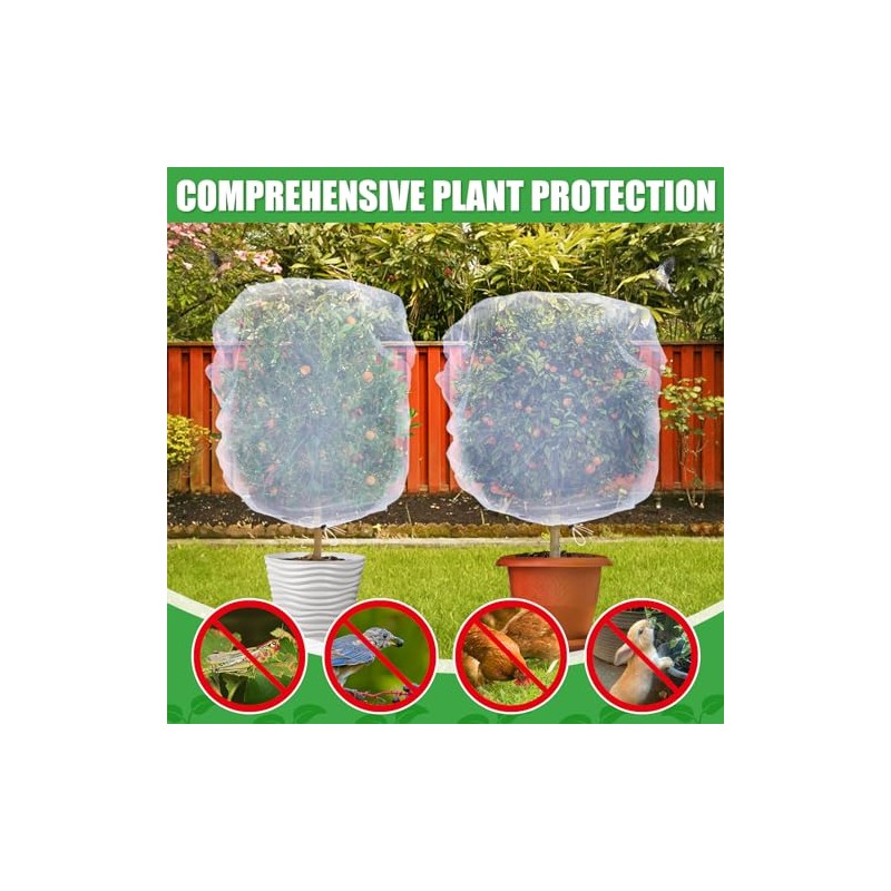 6 Pack Insect Bird Netting - Protect Your Garden Plants