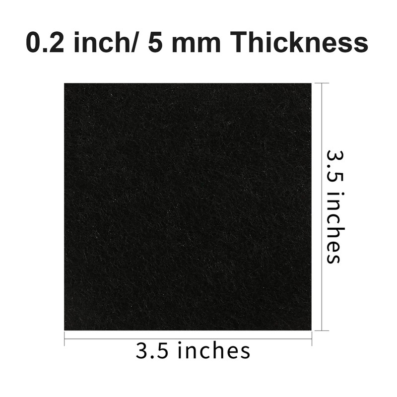 Resinta 8 Pack Activated Carbon Compost Caddy Filters Kitchen Compost