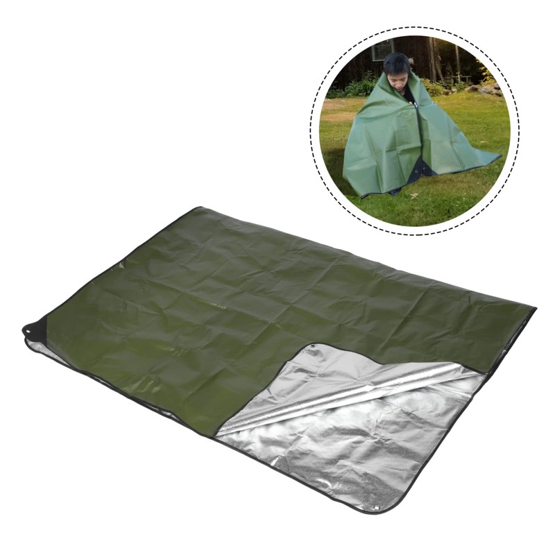 Mipcase Thermal Emergency Blanket Thicken Insulation Awning for Tent Survival