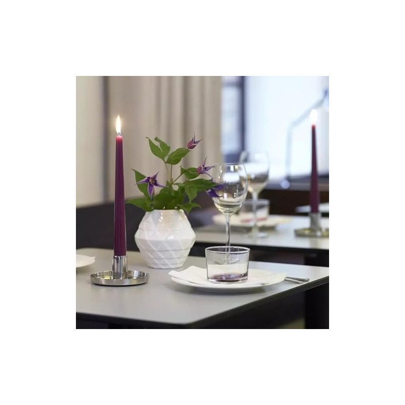 Bolsius Candle Fitting, Aluminium, Silver