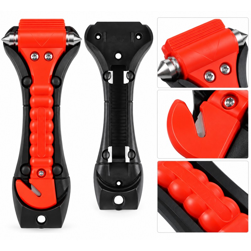 Car Safety Hammer for Emergency Escape – 2-in-1 Window Breaker