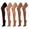Disée Pack of 5 Support Tights 40 Denier Pearl 40-42,