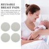 Vaguelly 10 pcs Reusable Breast Pads Breathable Nursing Pads for