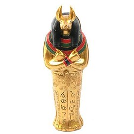 Puckator Anubis Sarcophagus with Mummy - Home Living Room Decoration - Gifts For Men Women