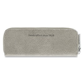 Picard Women's Writing Instrument Pouch Made of Real Leather Medium with Zip | Writing Instrument Case | Business, Everyday Use, taupe, Modern