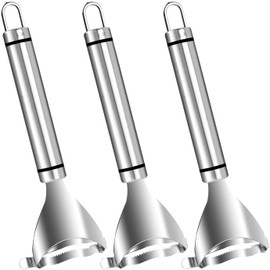 WXJ13 3 Pcs Magic Corn Peeler - Stainless Steel Corn Cob Peeler, small kitchen tools, Corn Stripper Corn Cob Stripper Tool, Convenient Thresher Corn Cutter