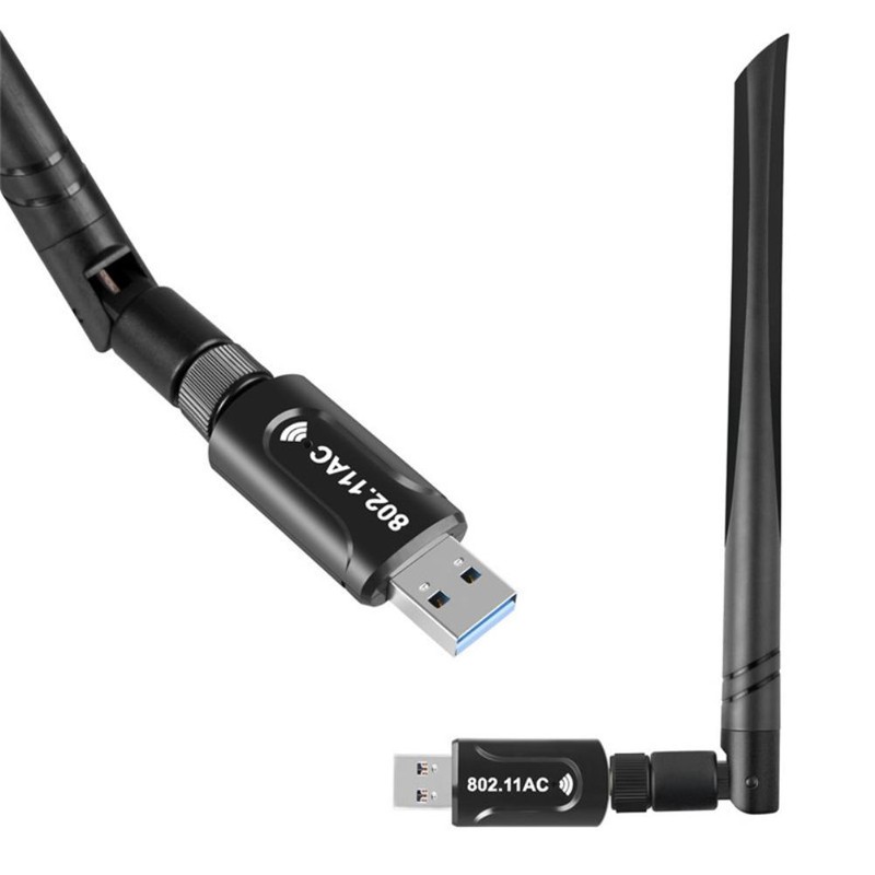 AC1200M 5G Dual Band Network Card WiFi Receiver Transmitter USB