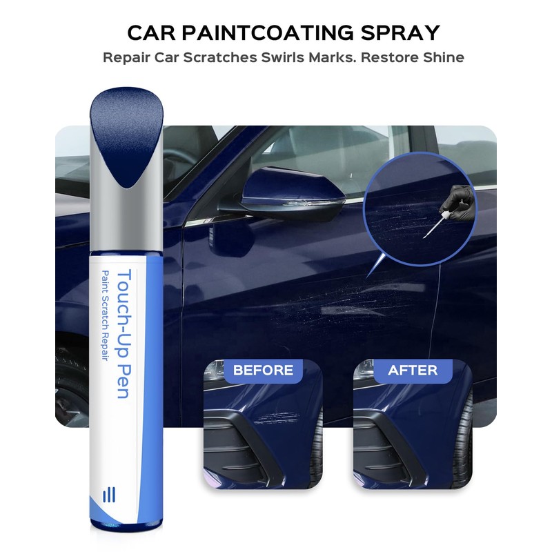 YP5 Intense Blue Touch Up Paint Compatible with Hyundai Exact