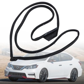 FZJDSD Door Rubber Seal Compatible with Nissan Sentra 2013-2019 Replace 808313SG0A 80831-3SG0A 80831-3RA0A-A11 808313RA0AA11