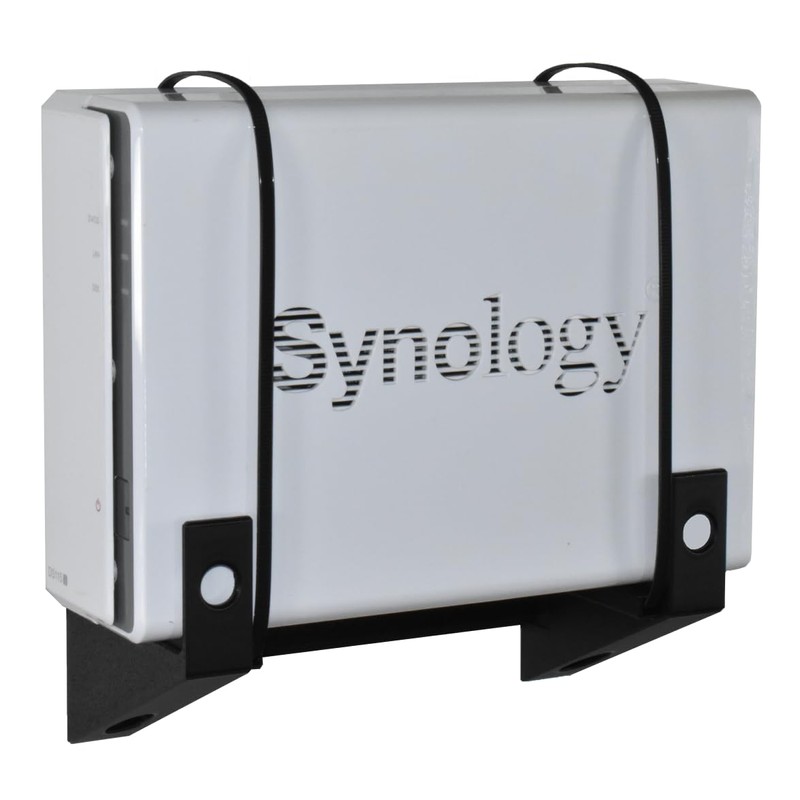 Wall Mount for Synology Diskstation DS112, DS112j, DS112+, DS114, DS115,