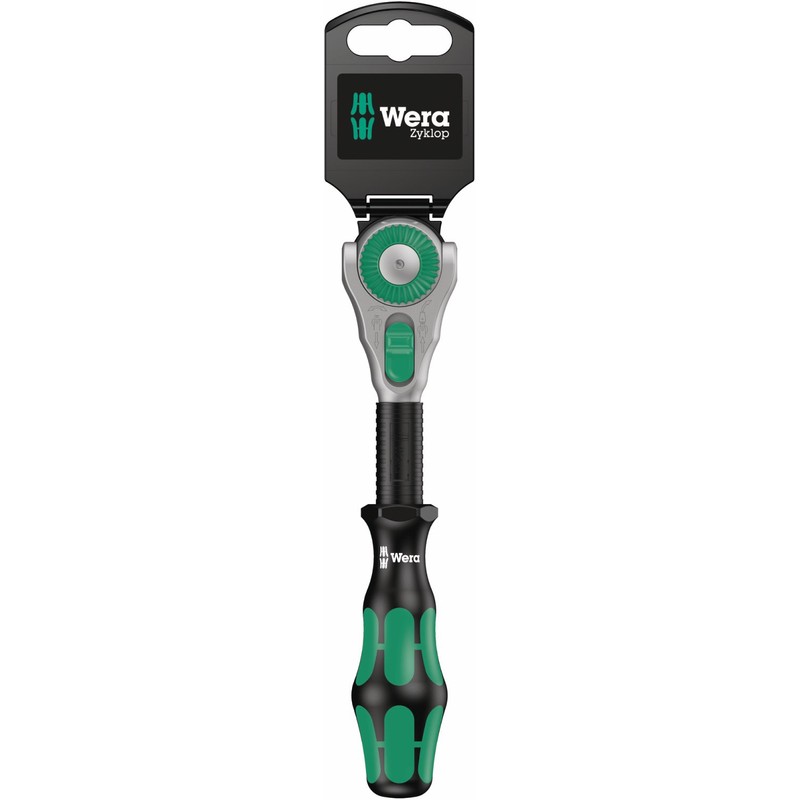 Wera 073261 Zyklop 8000B Ratchet 3/8" Drive 199mm Carded