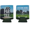Custom Bachelor Party Can Cooler- Lets Par Tee - Golfing