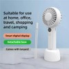 Linlinwill Portable Handheld Fan, Dual-Blade Powerful Mini Fan, USB Rechargeable