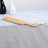 HILAZA Bamboo Wood Paddle, 13.3 Inch Wooden Paddle with Airflow