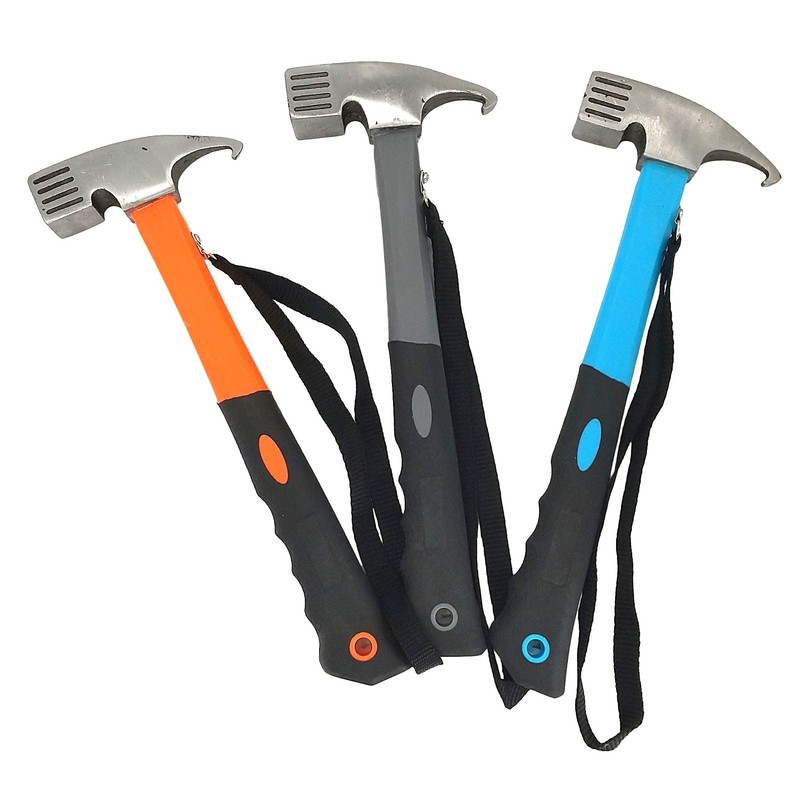 Eidoct Camping Hammer Tent Peg Puller, Outdoor Multifunction High Carbon