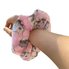 Koala Scrunchie Womens Girls Hair Tie Ponytail