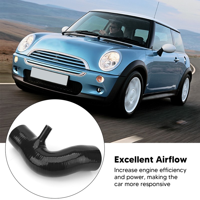 Silicone Intake Hose Pipe Improved Airflow Replacement for Cooper S