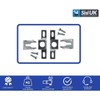 Anti Theft Security Picture Hangers Kit Spring Lock Quick Release