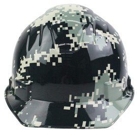 RK Safety RK-HP34-CAMO Hard Hat Cap Style with 4 Point Ratchet Suspension, (CAMO)