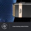 KEMEI Electric Shaver Reciprocating Double Cutter Heads Quick Shaving Intelligent
