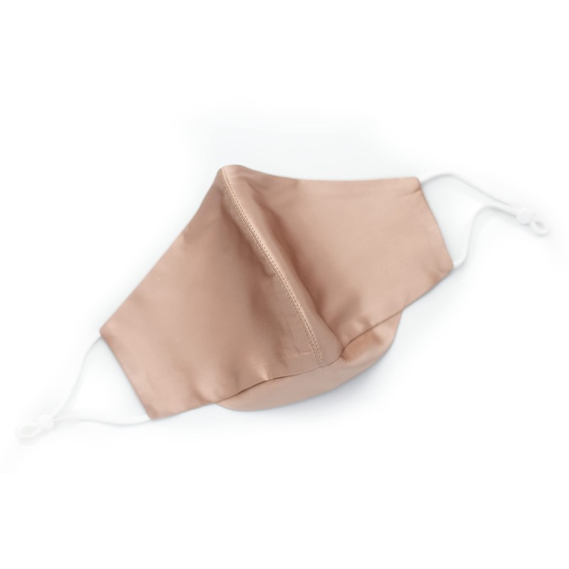 Pack of 2 100% Mulberry Silk Face Masks Nose Wire