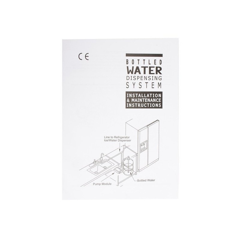 TDRFORCE Bottled Water System with singel water inlet Bottled Water
