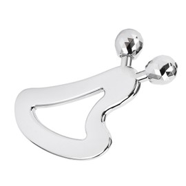 Heart Shape Face Roller Massager Skin Reduce Puffiness Tightening Facial Massager Lifting Tool Face Sculpting Tool for Home Travel