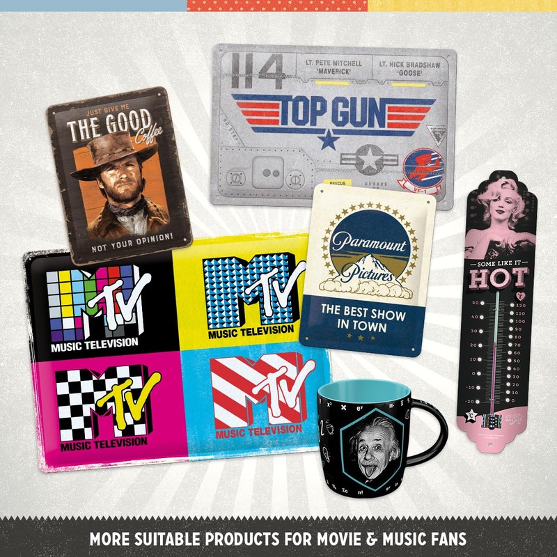 Nostalgic Art 30119 Breakfast at Tiffany's, Blue, L Storage Box