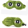 슬픈개구리안대 귀여운수면안대 비행기수면안대 눈안대 수면용안대 Sad Frog Eye Mask Cute