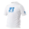 BODY GLOVE FITTED RASHGUARD JR SS WHIT 12