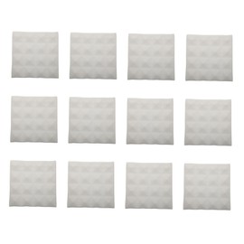 Totority Noise Reduction Pads 12pcs Pyramid Shape Sound Absorbing Foam Sound Dampening Panels for Home