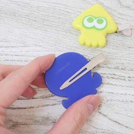 Sunart SPT-1171 Splatoon 3 Bangs Clip Squid Yellow x Octopus Blue