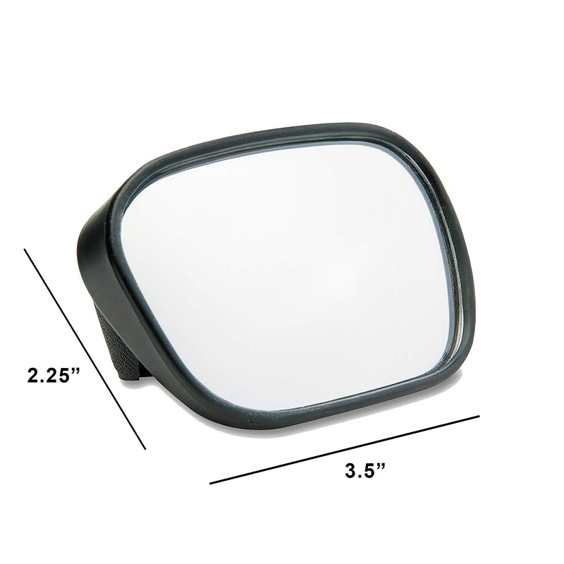 Raider R25 3.5" x 2.25" Powersports Velcro Hand Mirror for